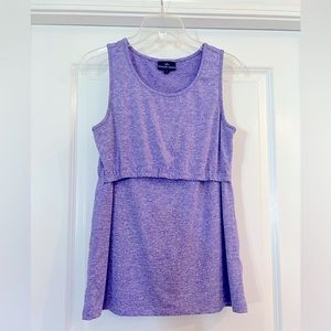 Nursing queen - nursing workout tank top size small